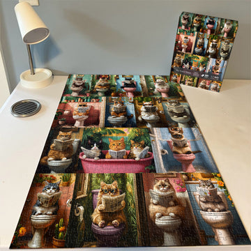 I tempi del gabinetto puzzle 1000 pezzi